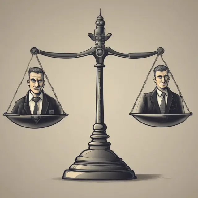 A bond holding a scale with faces representing various time periods, symbolizing the relevance of face value in assessing bond returns over time.