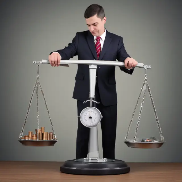 Businessman comparing term loans, lines of credit, overdraft services and letters of credit
