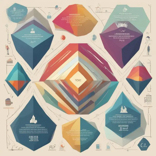 An image of a beautifully tiled mosaic revealing various factors like growth, value, and risk within factor investing