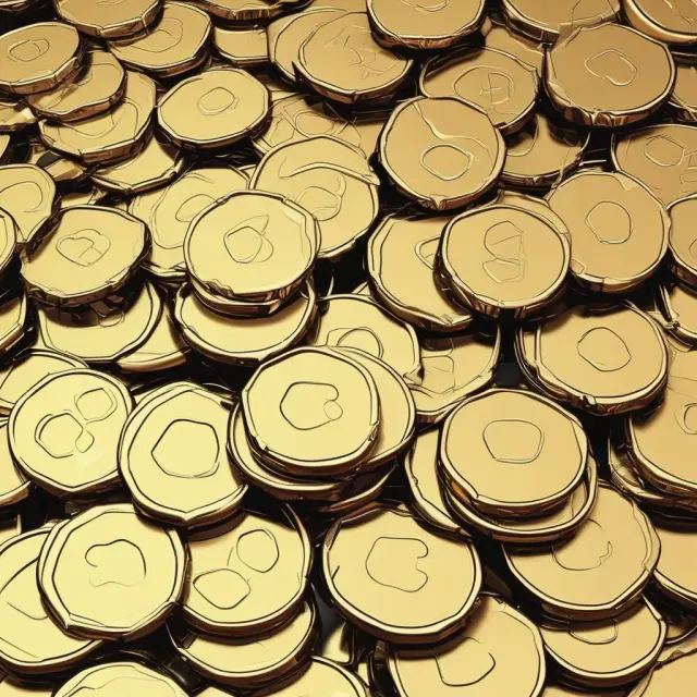 Business exchanging gold coins representing accounts receivables with a factor for cash, symbolizing factoring process.