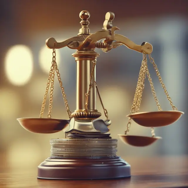 An uneven scale tilting towards consumers, symbolizing the power and protection granted by the Fair Credit Billing Act during dispute resolution processes.