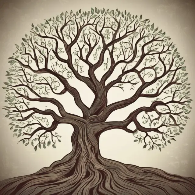 Family tree branches growing and intertwining with legislative acts representing FFCRA and ARPA, illustrating the expanded scope of Family and Medical Leave Act (FMLA)