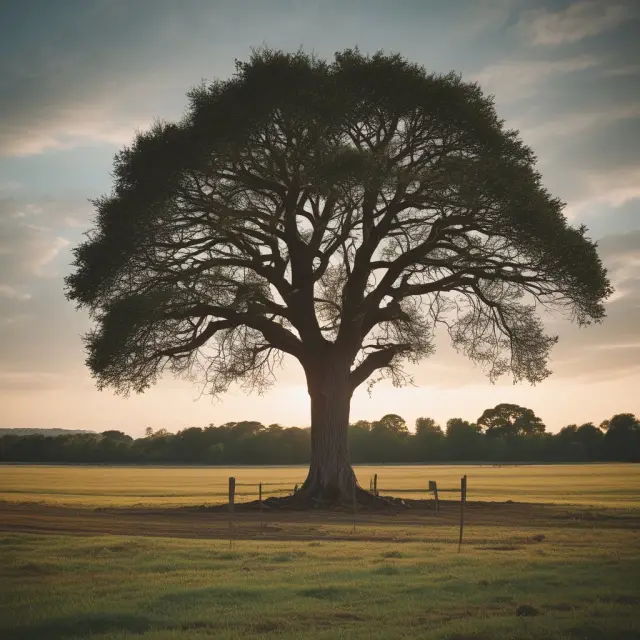 An image of a thriving tree symbolizing USDA Rural Development programs providing support for rural families and businesses in America