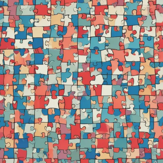 A jigsaw puzzle illustrating the FCC