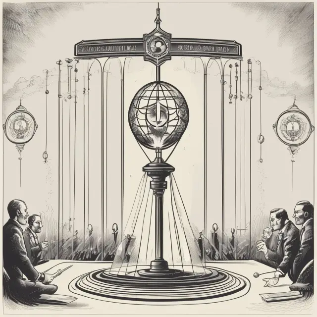 Metaphorical illustration of the Federal Communications Commission