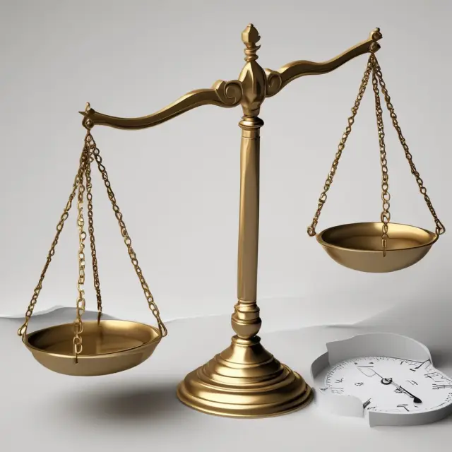 Scales balancing NFA and CFTC logos, representing FCM registration, compliance, and market integrity.