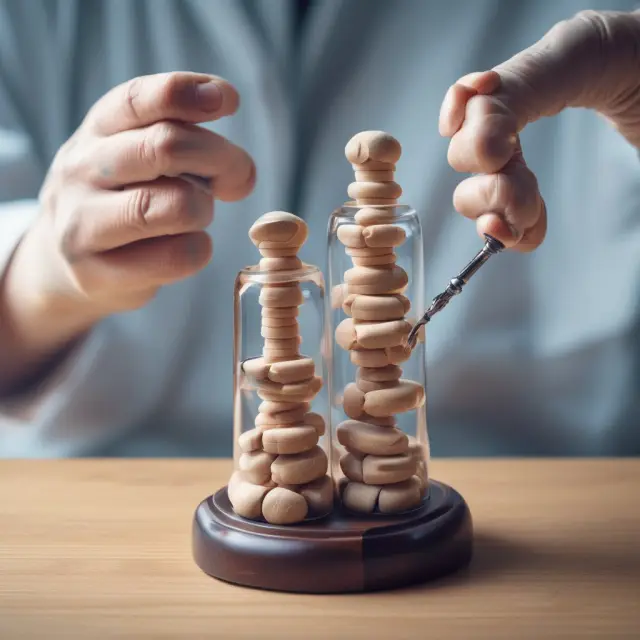 FDA acting as a double-edged sword, symbolizing both opportunities and challenges for the biotech and pharmaceutical industries