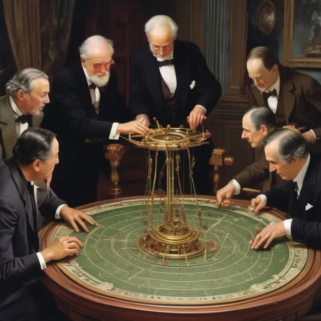 The FOMC members meticulously crafting the economy