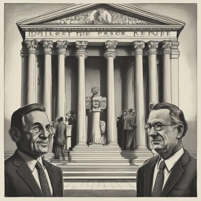 An image of a golden tree with the Board of Governors as its trunk and regional banks as branches, emphasizing their interconnected roles in the Federal Reserve System