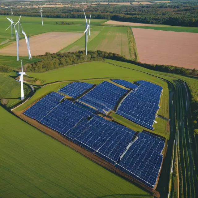 Renewable energy producer with umbrella symbolizing stable grid access and a contract in hand, emphasizing long-term contracts. Cost-based purchase prices illustrated as coins.