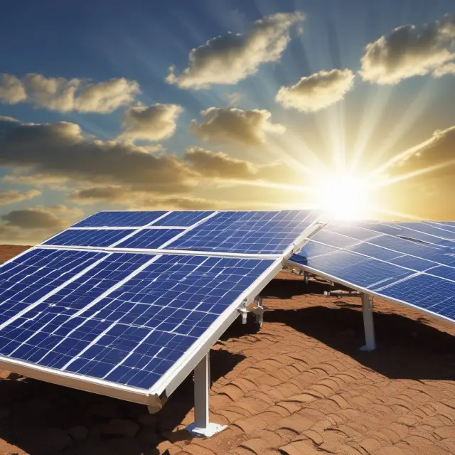 Visual comparison of feed-in tariffs and net metering with solar panels forming a checkerboard, symbolizing the balance between renewable energy production and consumption.