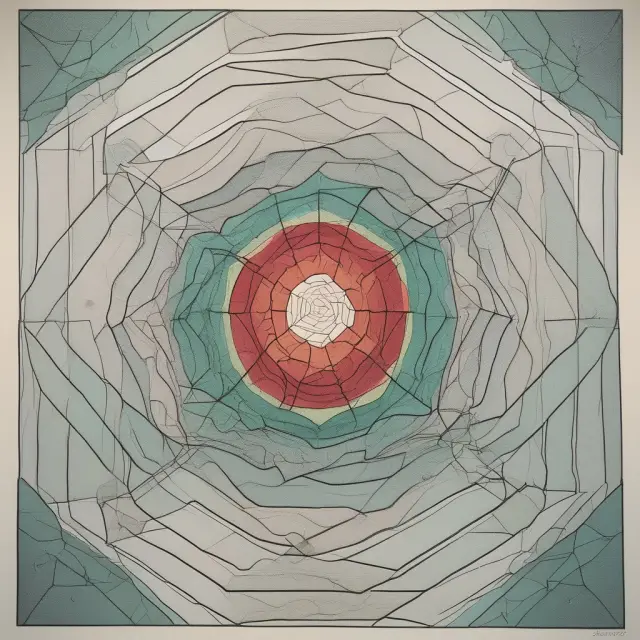 A complex puzzle consisting of intricately connected layers, symbolizing the relationships between Master and Feeder funds in Hedge Funds