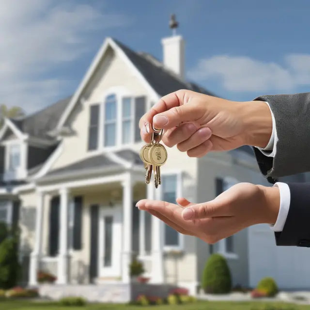 Lender hands FHA key to house - Partnership for FHA loan issuance