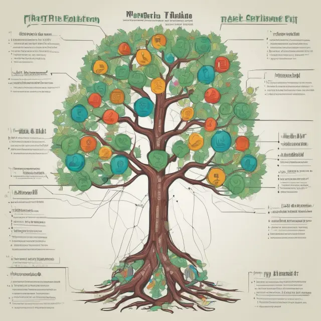 An illustration of the FHLB System as an interconnected tree, with banks contributing capital (branches) and issuing consolidated offerings to form a strong root system.