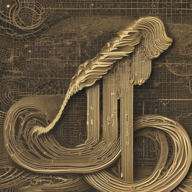 Institutional investor flying high amidst Fibonacci extension levels, maximizing profits and minimizing risk.
