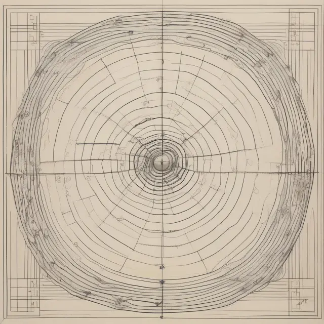 Golden spiral illustrating Fibonacci retracement levels shaping financial trends