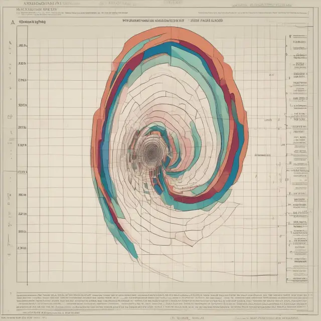 Fibonacci spiral revealing support, resistance, and price targets through retracement levels and extensions
