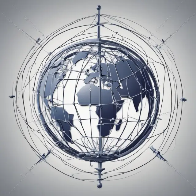 Globe with interconnected legal systems representing international fiduciary best practices.