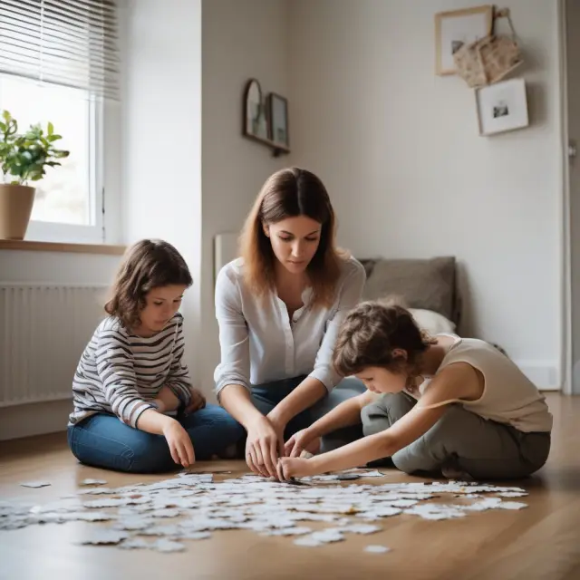 A single mother pieces together her household expenses, qualifying for the head of household filing status and securing a lower tax rate