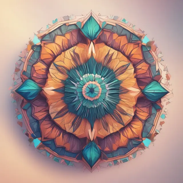 A colorful kaleidoscope representing finance charges with intertwining interest rates and fees in various investment scenarios