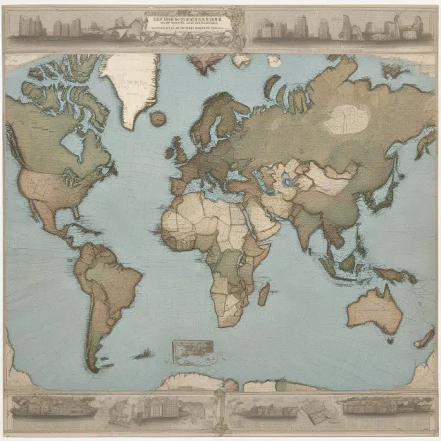 A fluid mosaic of international financial transactions illustrates the intricate relationship between foreign assets and macroeconomic financial accounts