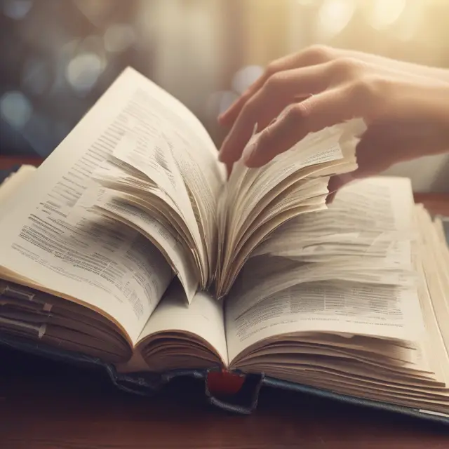 Institutions sharing financial data via the FIX protocol, symbolized by an open book and interconnected hands