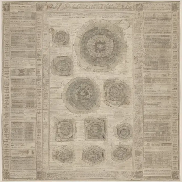 A vibrant tapestry illustrating the income statement