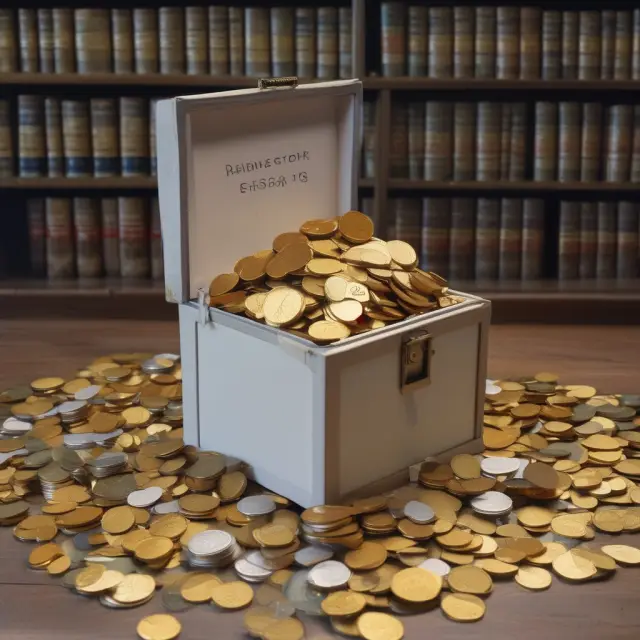 Golden time capsule showing net income, dividends, and ending equity components in a statement of changes in equity