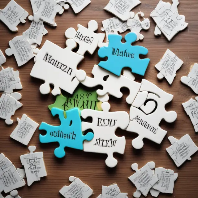 A metaphorical image of the balance sheet, income statement, and cash flow statement as interlocking puzzle pieces, representing the essential financial information provided by these statements