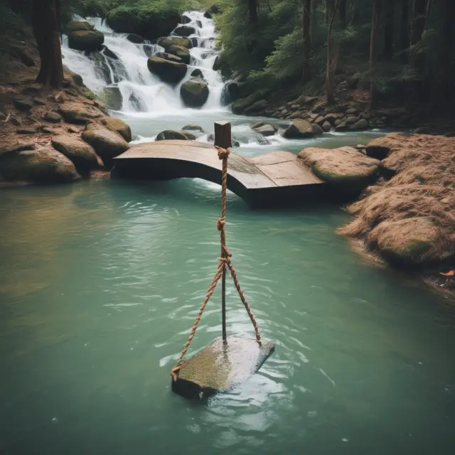 Metaphorical illustration of liquid and illiquid financial assets on a balance scale