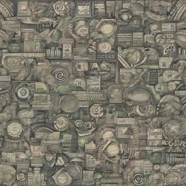An intricate mosaic depicting corporations, banks, and individual investors with interwoven elements representing stocks, bonds, CDs, savings, and money market assets