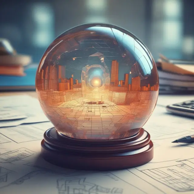A vivid financial model with crystalline components: assumptions, income statement, balance sheet, cash flow statement, schedules, valuation methods, charts, and graphs.