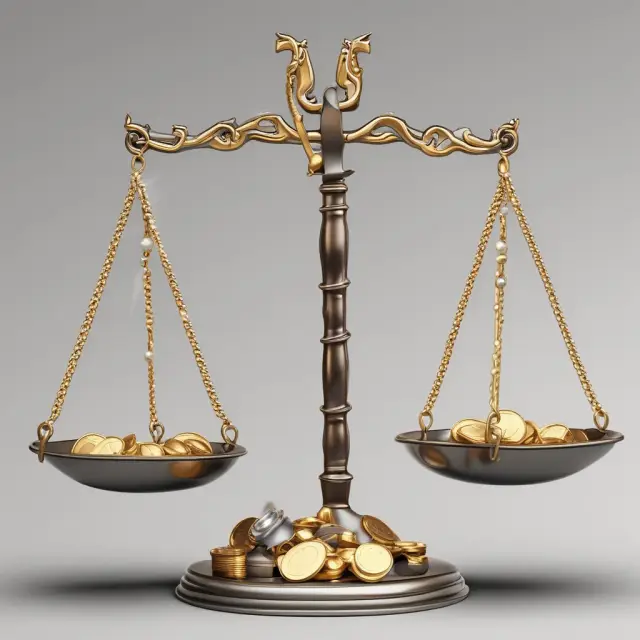 Finders holding pearls atop scales with deals, illustrating the benefits and risks of a finder