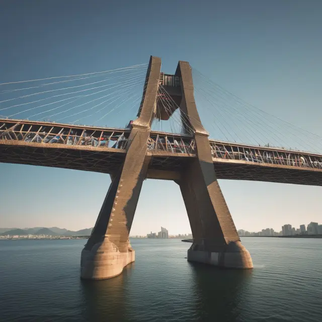 Image of a beautiful bridge connecting the United States, Canada, Australia, New Zealand, Japan, Great Britain, France, Germany, Switzerland, and Scandinavian countries