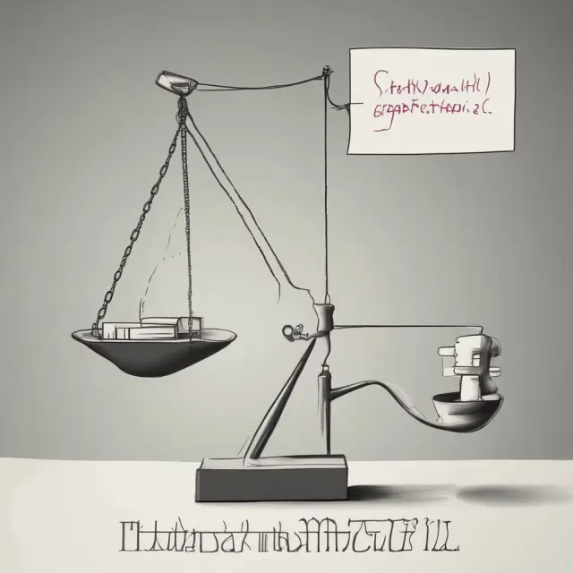 An image of a balanced scale, representing Fisher