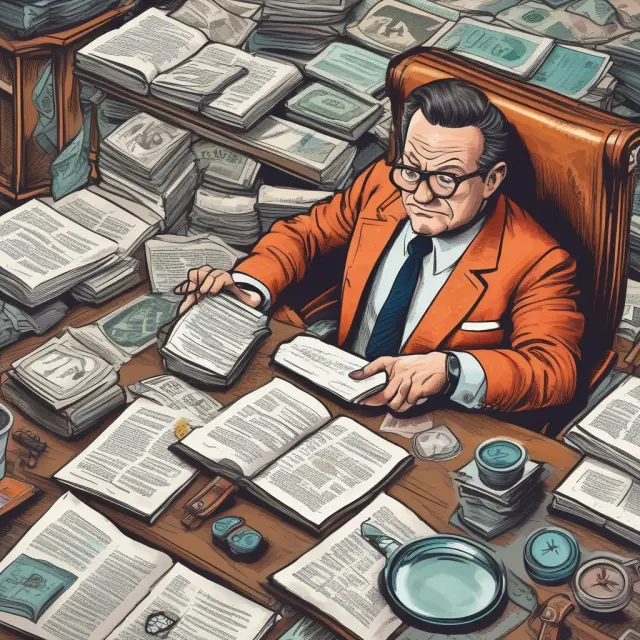 Institutional investor analyzing a high Fitch-rated bond among various investment options