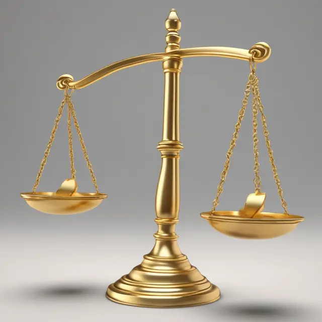 A golden scale balanced with various assets symbolizes the role of collateral in securing loans and improving terms.