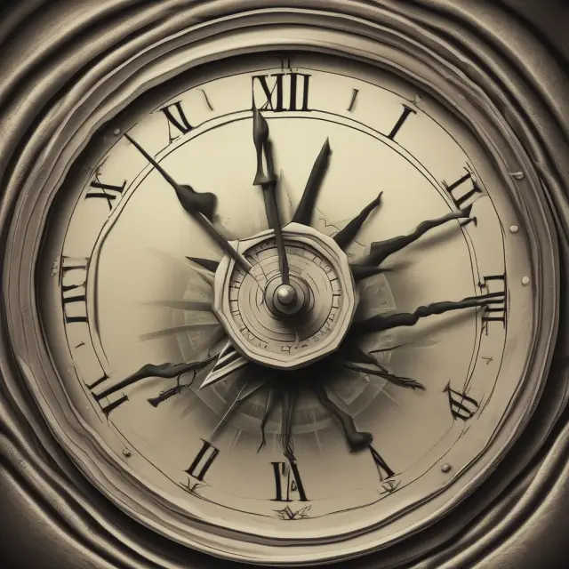 A clock with spinning hands representing time as it applies to the Roth IRA