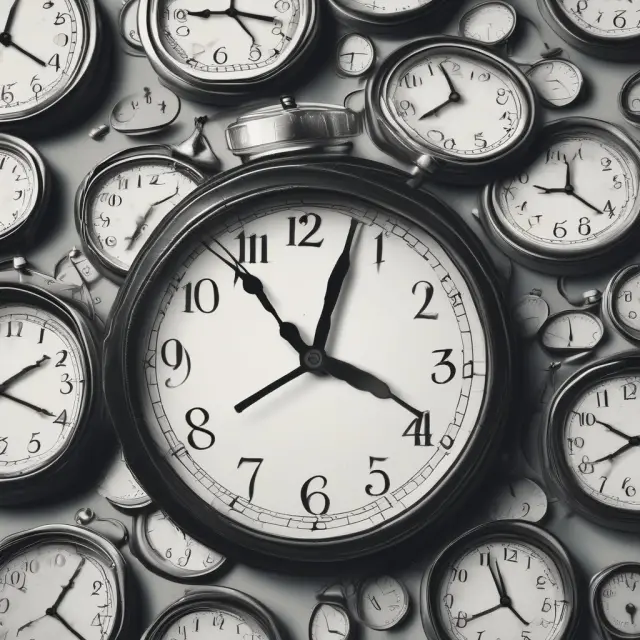 Clock showing stable, unchanging hands representing the consistency and predictability of fixed interest rates