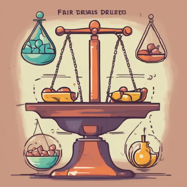 Scales balanced between an hourglass of wages and a chest symbolizing fair taxes, with diverse individuals present.