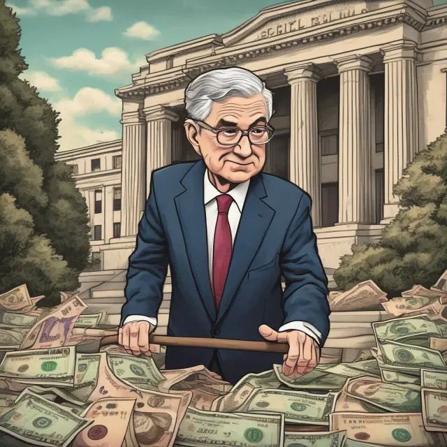 The Federal Reserve chair adjusts short-term and long-term interest rates, creating tension on the elastic yield curve