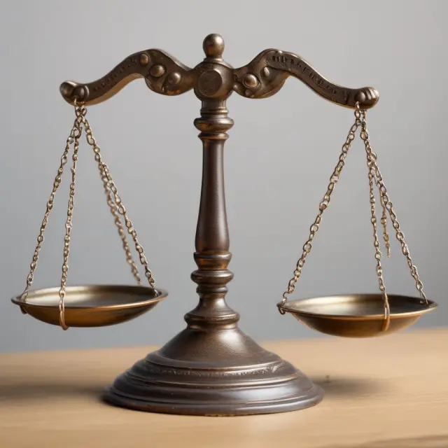An image of a balanced scale with the IRS and ERISA codes inscribed on each side, representing the legal regulations governing Flexible Spending Accounts.