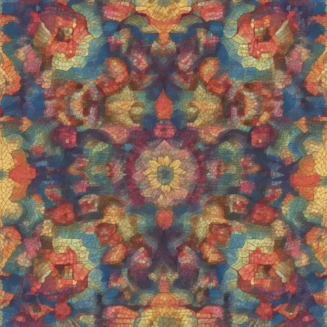 A vibrant kaleidoscope symbolizes the dynamic nature of floating rate funds. Inside, loans and bonds shift and adjust with interest rates.
