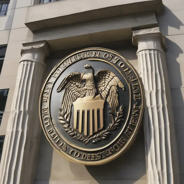 A pendulum illustrating the relationship between the Federal Reserve