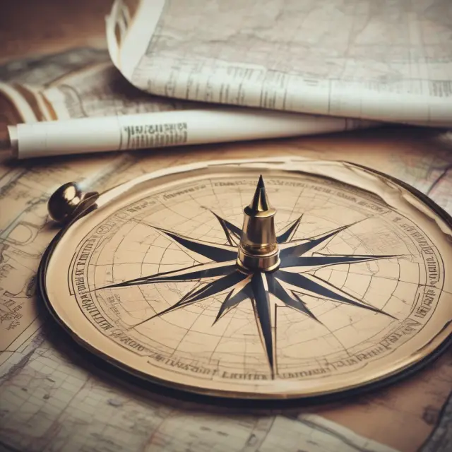An underwriting firm and management team leading a roadshow to pitch investment opportunities to potential buyers, using a map as a guide for navigating the financial market landscape