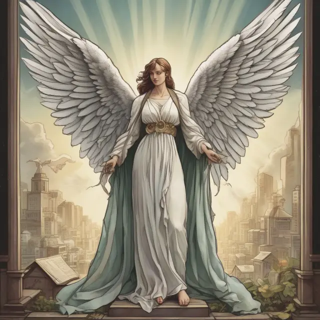 Angel investors are depicted as benevolent guardians leading young companies through growth stages. They provide valuable industry knowledge, connections, and resources in exchange for equity.