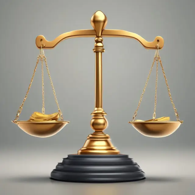 Golden raindrop (Flotation Costs) on a balance scale tips the decision for a company towards equity issuance