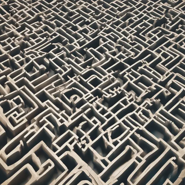 Institutional investor navigating a labyrinth of financial benefits with a flow-through entity as their guide