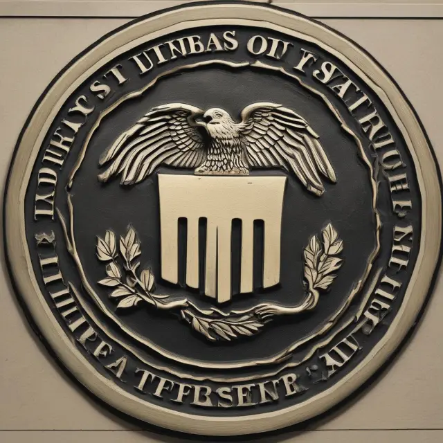 The Federal Reserve wielding a pendulum (discount rate) and a dam (bank reserves) to control interest rates and economic liquidity