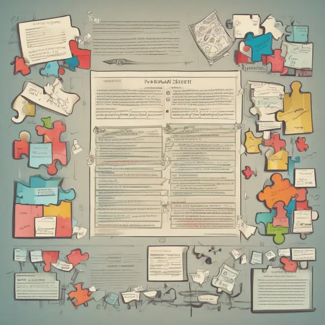 A bridge connecting an incomplete income statement and balance sheet, with footnotes providing essential details.